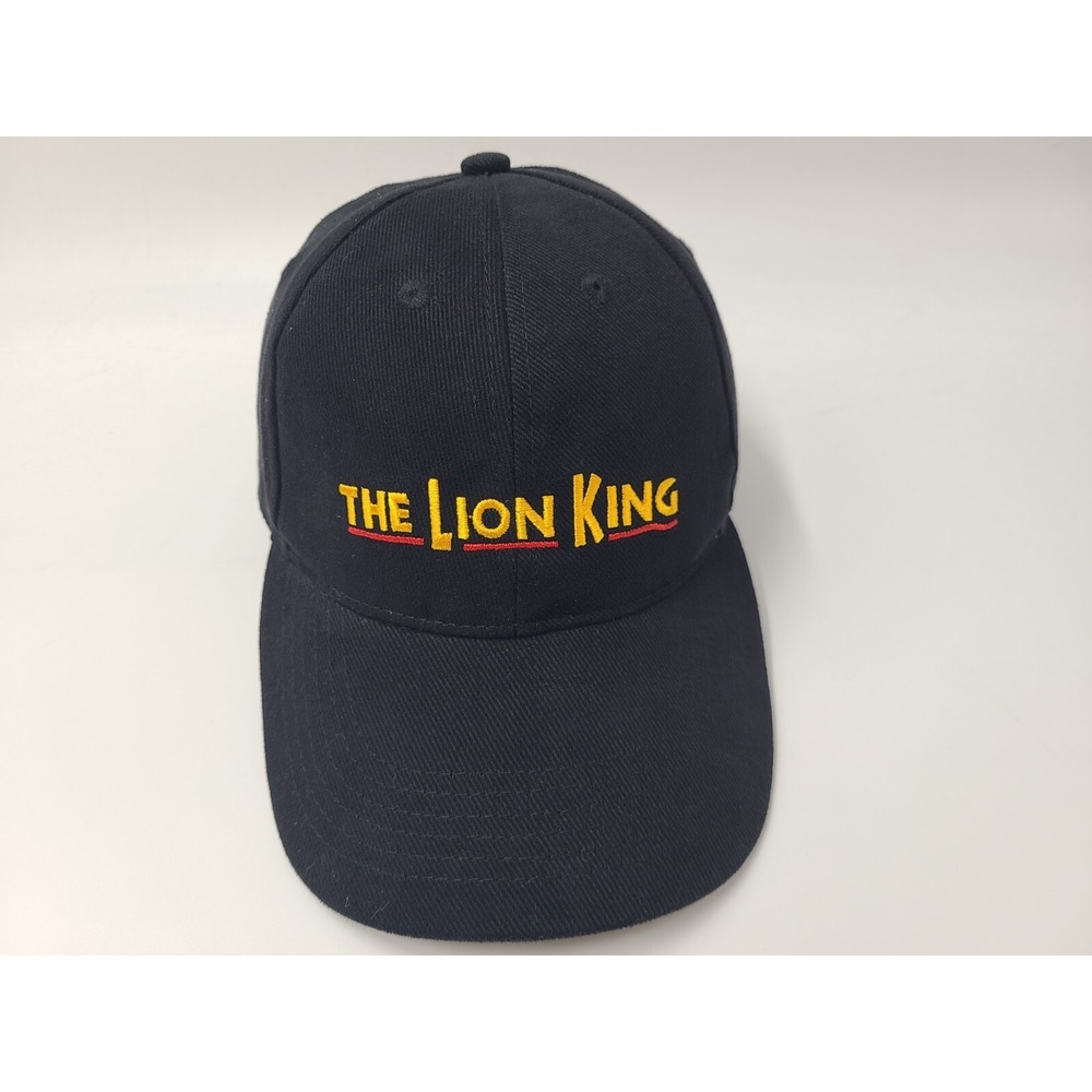 The Lion King Broadway Musical VIP Strapback Adjustable Hat Cap Men Women‎ Black